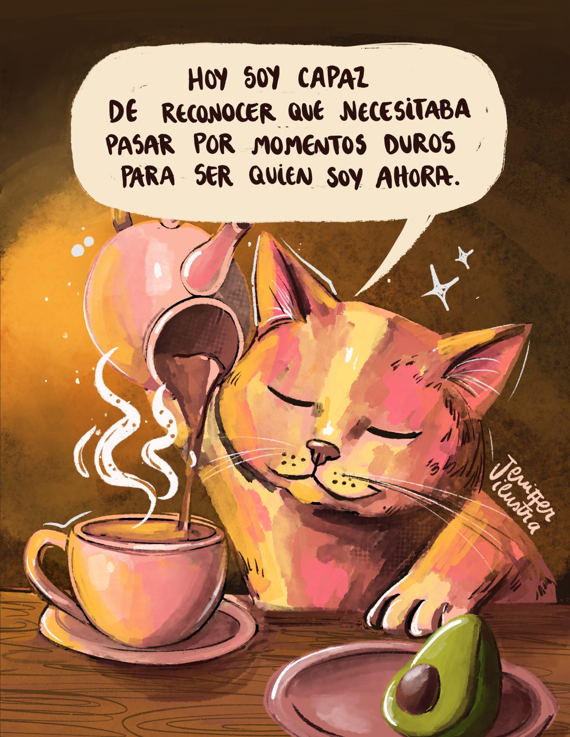 Print enmarcado Hoy soy capaz de reconocer – jeniffer ilustra
